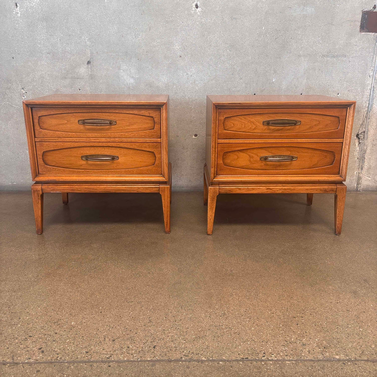 Pair of 1960s Broyhill "Emphasis" Series Side Tables