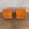 Pair of 1960s Broyhill "Emphasis" Series Side Tables