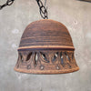Vintage 1970s Stoneware Pendant Lamp by Victoria Littlejohn (Signed)