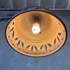 Vintage 1970s Stoneware Pendant Lamp by Victoria Littlejohn (Signed)