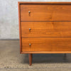 Mid Century Walnut 3 Drawer Dresser #2