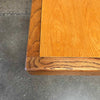 Vintage Chunky Oak Square Coffee Table