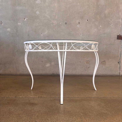 Glass Top Table and 4 Chairs