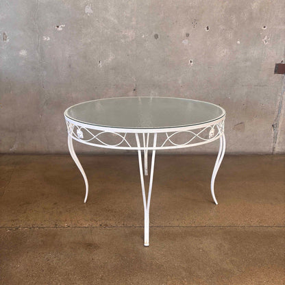 Glass Top Table and 4 Chairs