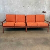 Mid Century Modern 2 Piece Sofa Set