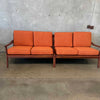 Mid Century Modern 2 Piece Sofa Set
