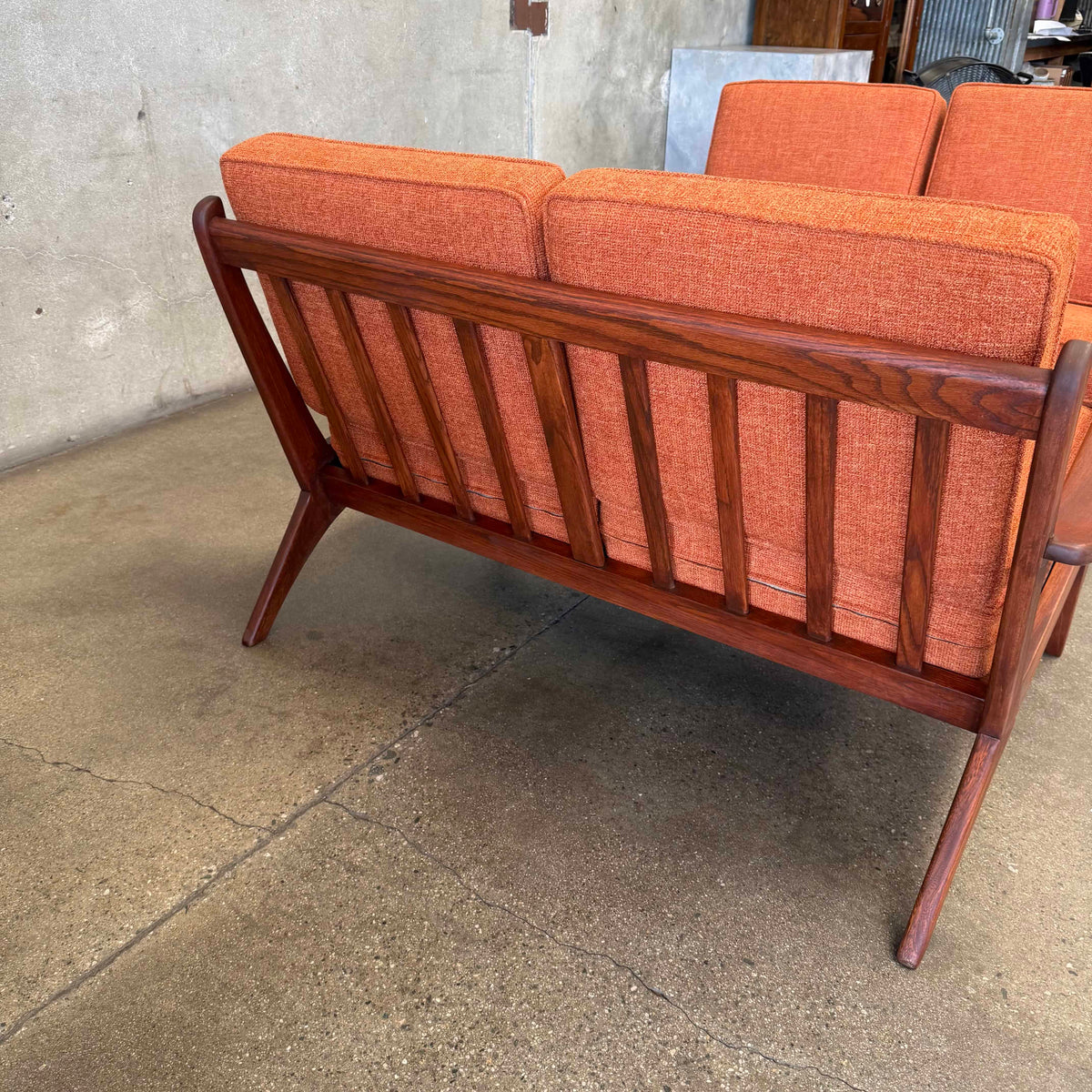 Mid Century Modern 2 Piece Sofa Set