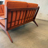 Mid Century Modern 2 Piece Sofa Set