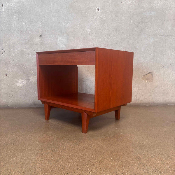 Danish Modern Teak Nightstand