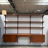 Mid Century Danish teak Wall Unit by HG Furniture Denmark