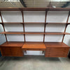 Mid Century Danish teak Wall Unit by HG Furniture Denmark