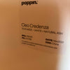 New Poppin Cleo Natural Ash Wood Credenza