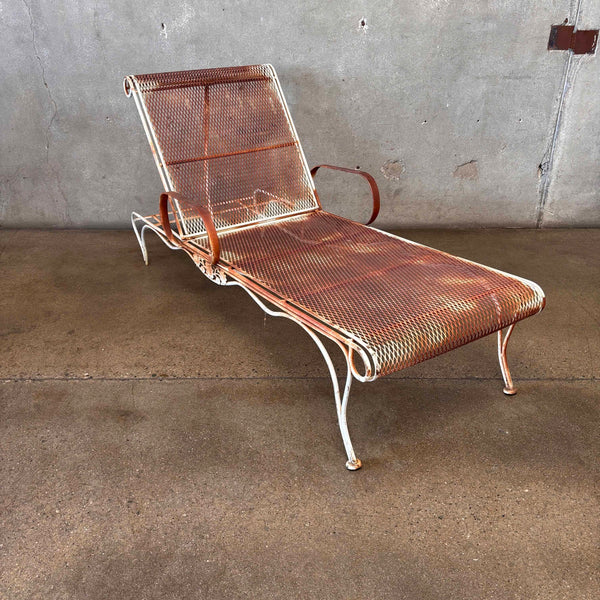 Vintage Outdoor Chaise Lounger