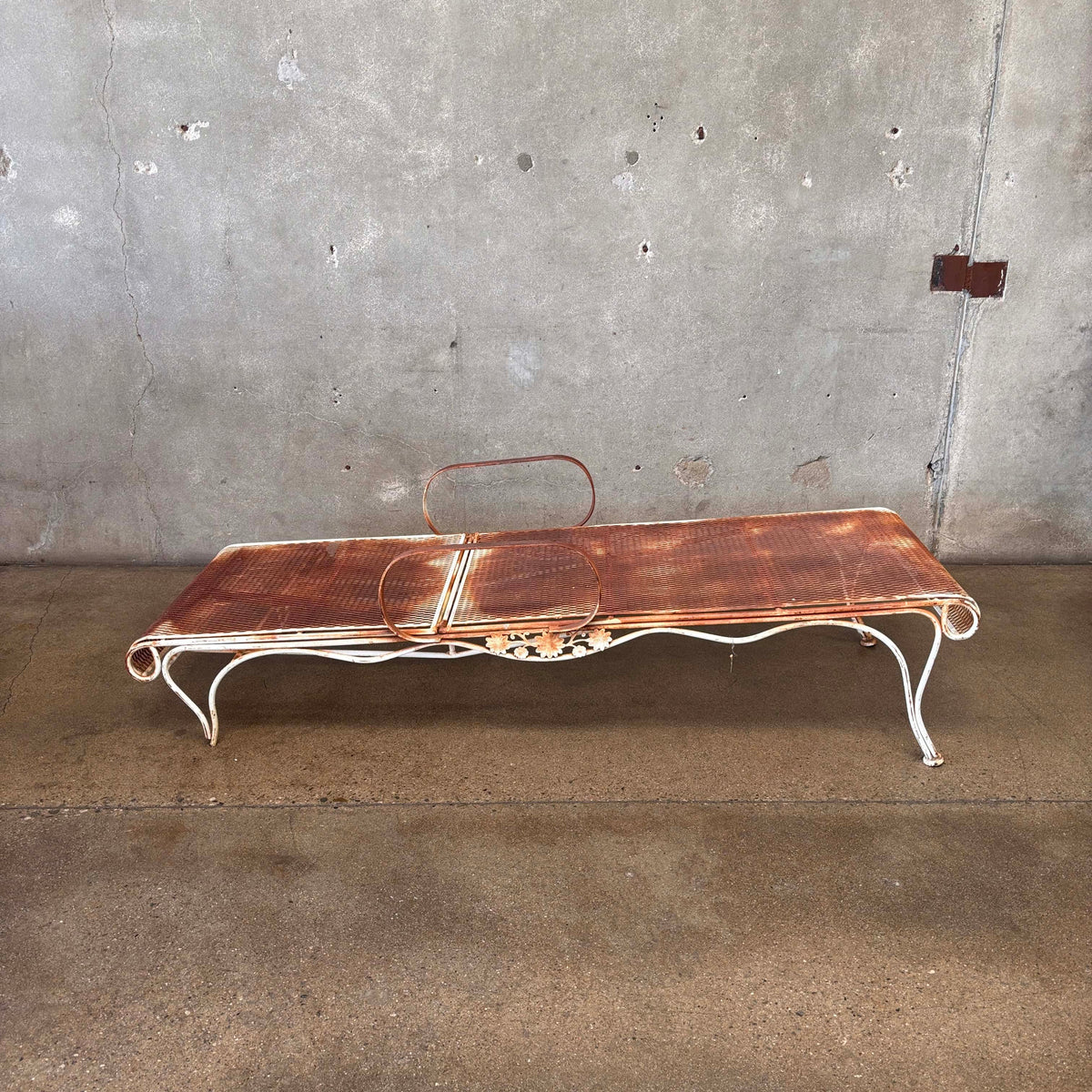 Vintage Outdoor Chaise Lounger