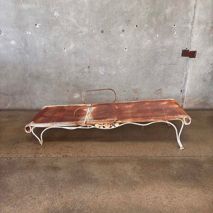 Vintage Outdoor Chaise Lounger