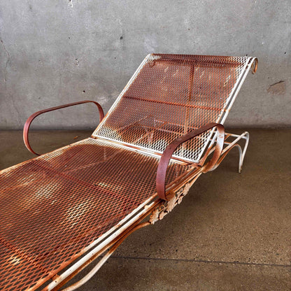 Vintage Outdoor Chaise Lounger