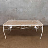 Vintage Iron Garden Side Table