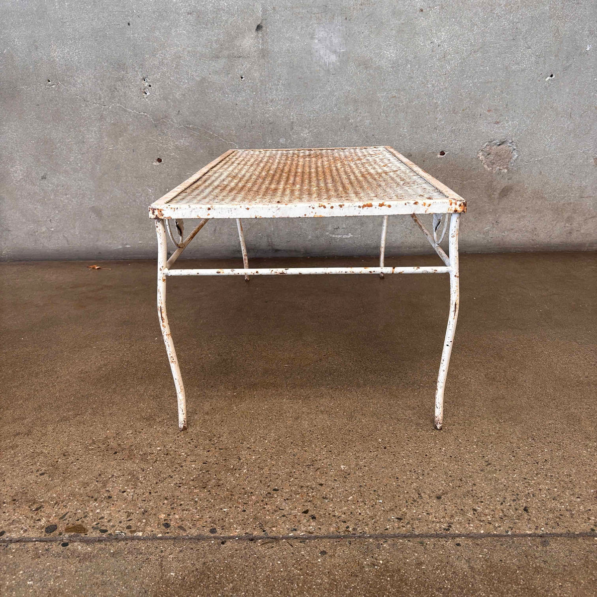 Vintage Iron Garden Side Table