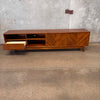 Zeller Media Console Acacia Wood