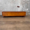 Zeller Media Console Acacia Wood