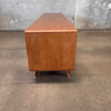 Leander Media Console Made of Solid Rubber Wood