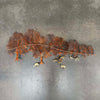 Mid Century Bijan Torch Cut Brutalist Unicorn Woodland Wall Art