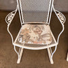 Pair of Wrought Iron Rocking Chairs
