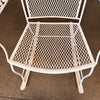Pair of Wrought Iron Rocking Chairs