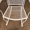 Pair of Wrought Iron Rocking Chairs