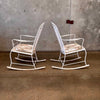Pair of Wrought Iron Rocking Chairs