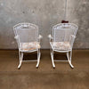 Pair of Wrought Iron Rocking Chairs