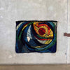 Vintage Abstract Fiber Wall Tapestry Product Image