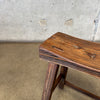 Vintage Handmade Barnwood Stool Product Image