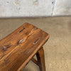 Vintage Handmade Barnwood Stool Product Image