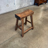 Vintage Handmade Barnwood Stool Product Image