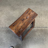 Vintage Handmade Barnwood Stool Product Image