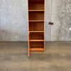 Cherry Wood Veneer Bookshelf Product Image