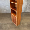 Cherry Wood Veneer Bookshelf Product Image