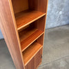 Cherry Wood Veneer Bookshelf Product Image