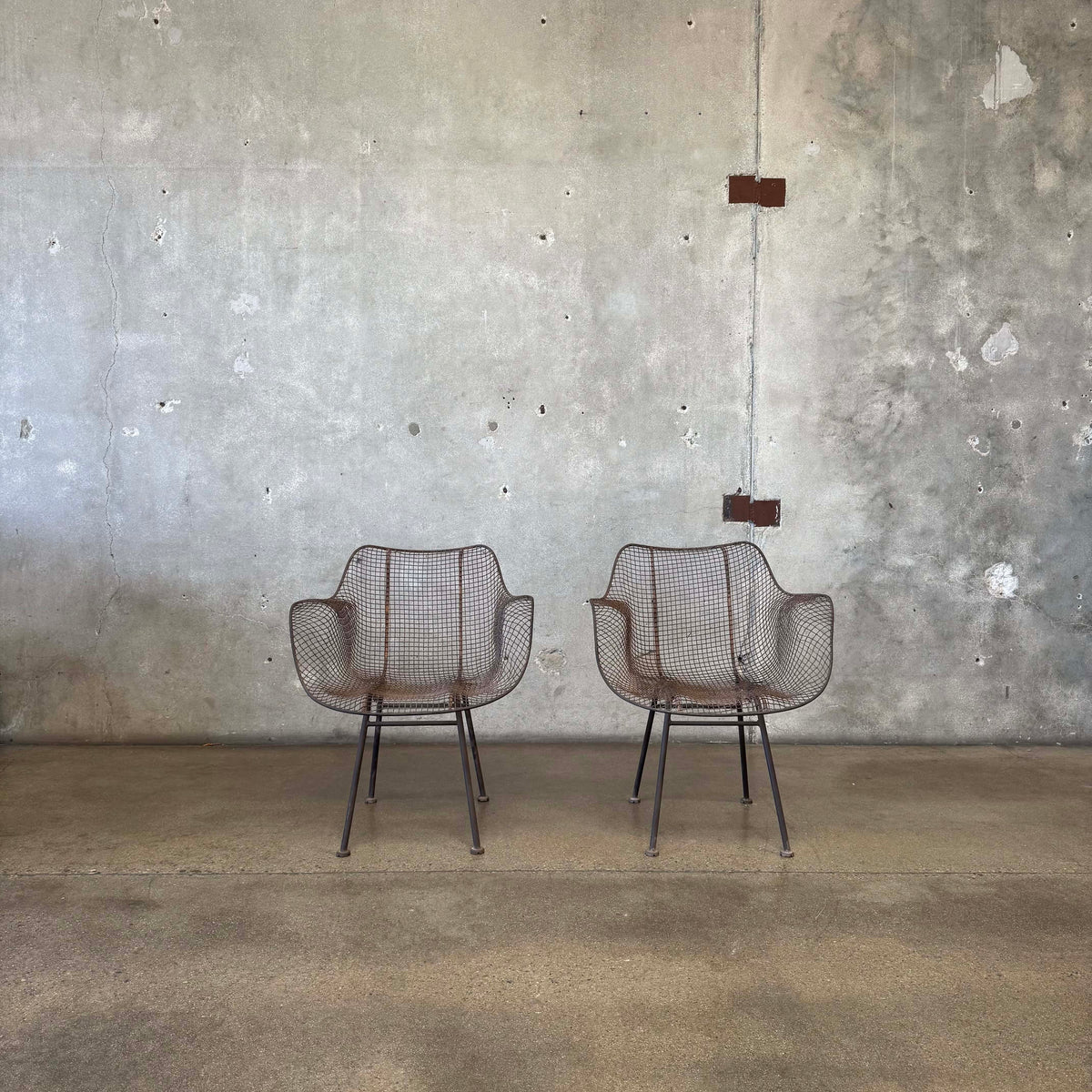 Pair of Vintage Russell Woodard Style Chairs