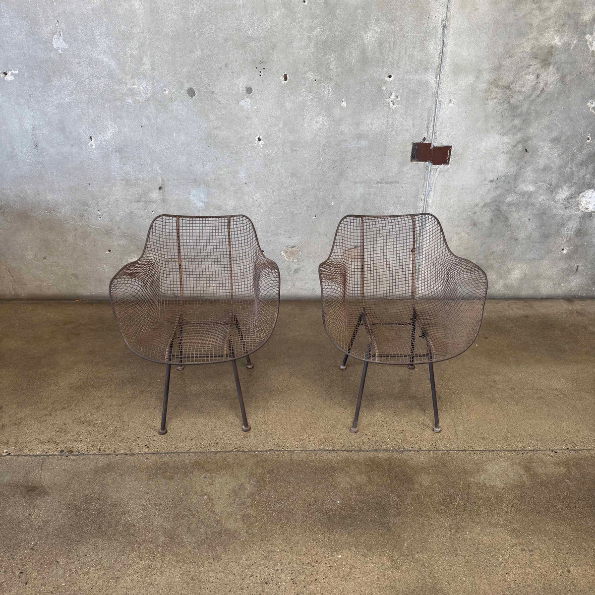 Pair of Vintage Russell Woodard Style Chairs