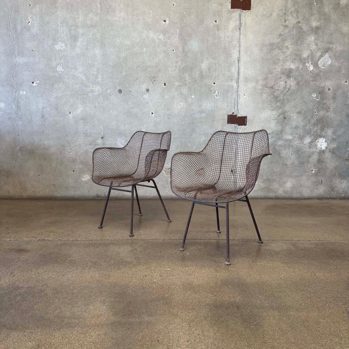 Pair of Vintage Russell Woodard Style Chairs