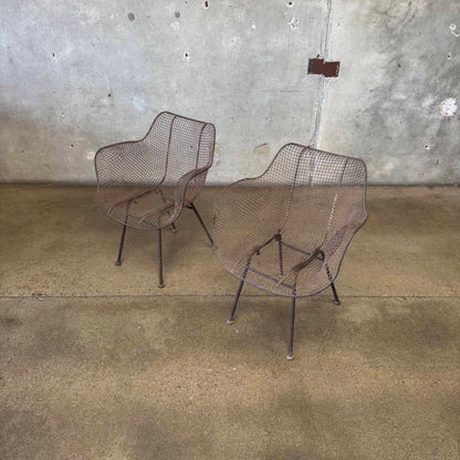 Pair of Vintage Russell Woodard Style Chairs