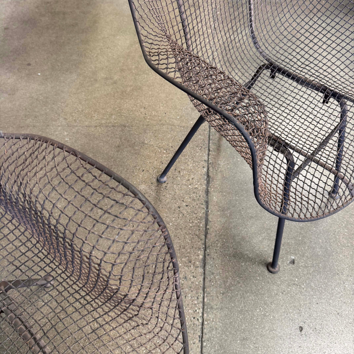 Pair of Vintage Russell Woodard Style Chairs