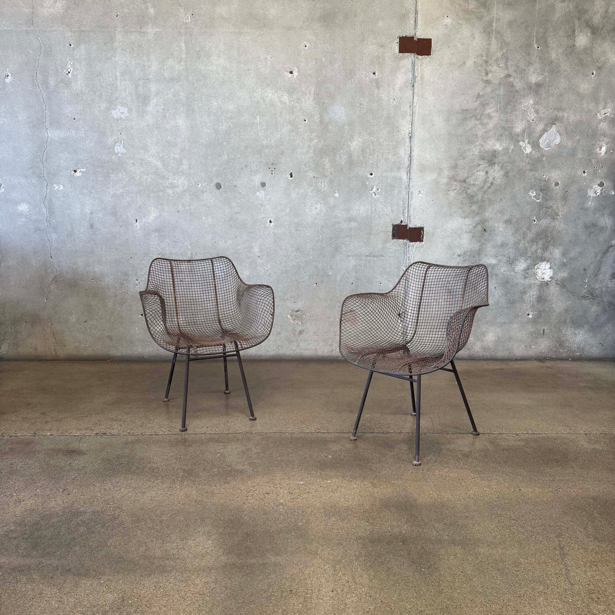 Pair of Vintage Russell Woodard Style Chairs