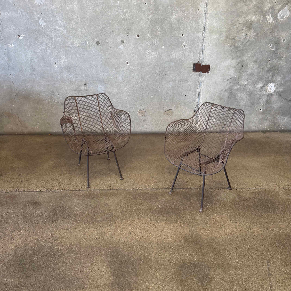 Pair of Vintage Russell Woodard Style Chairs