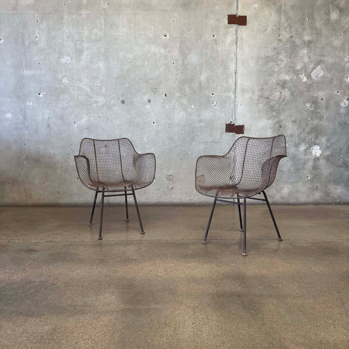 Pair of Vintage Russell Woodard Style Chairs