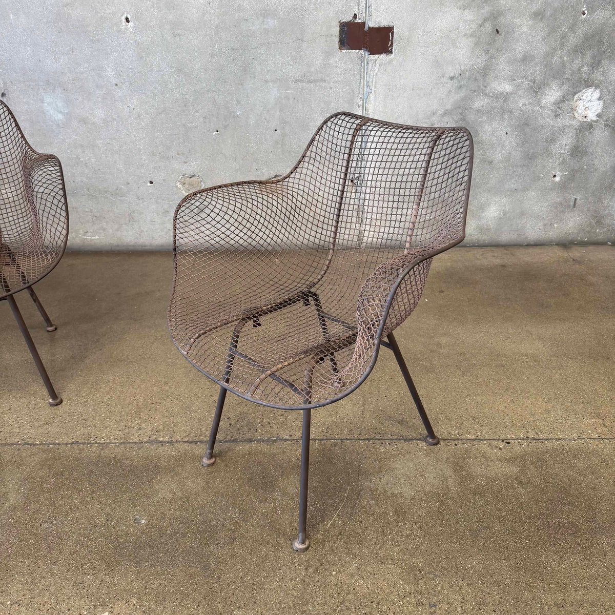 Pair of Vintage Russell Woodard Style Chairs