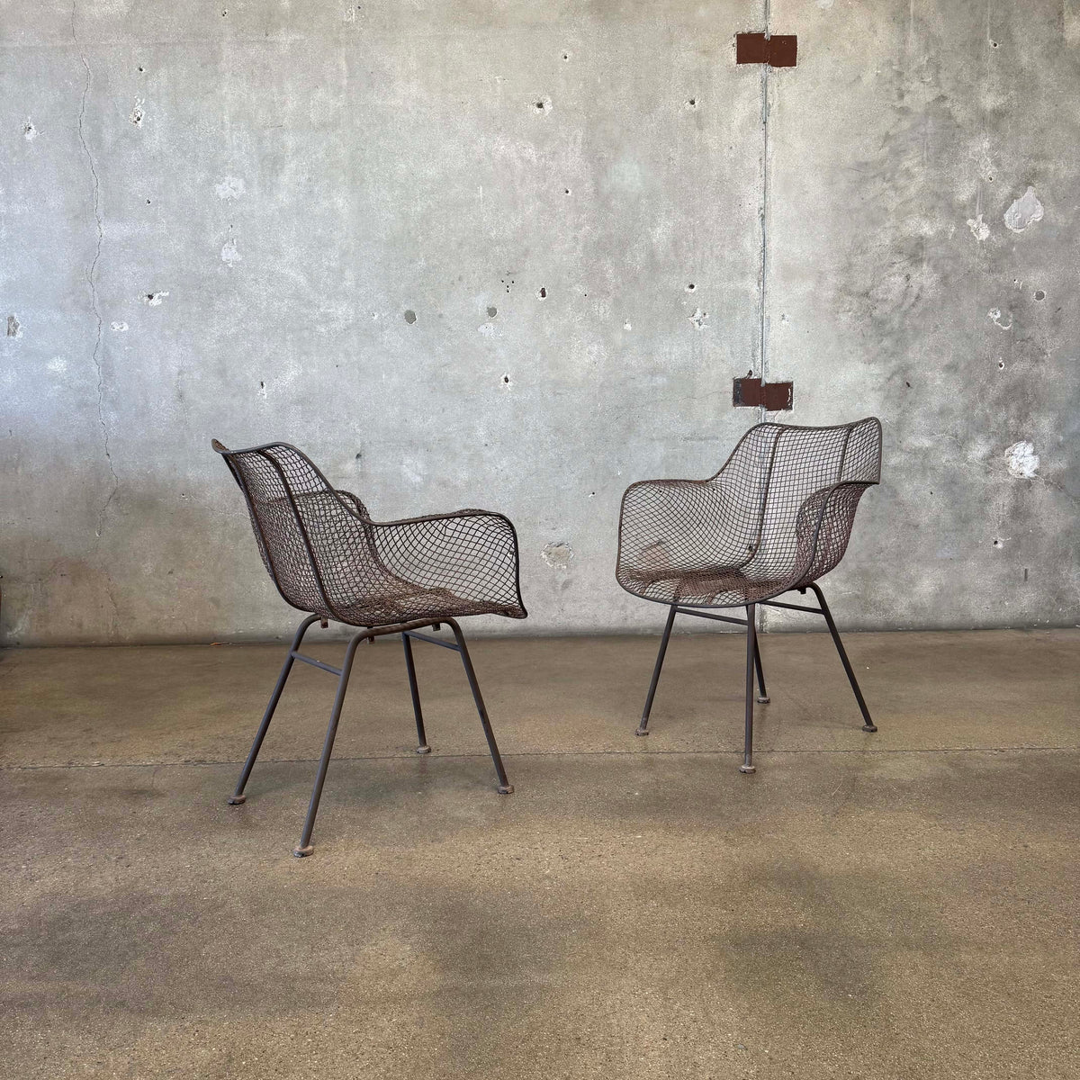 Pair of Vintage Russell Woodard Style Chairs