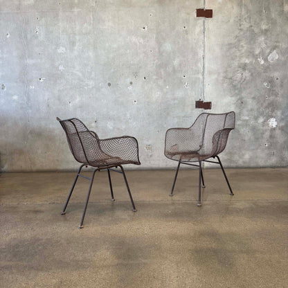 Pair of Vintage Russell Woodard Style Chairs